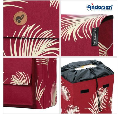 Komfort Shopper Signe rot  Andersen Shopper