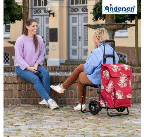 Komfort Shopper Signe rot  Andersen Shopper