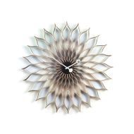 Sunflower Clock Birch-Black 