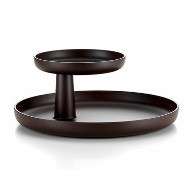 MOR Rotary Tray teak brown 