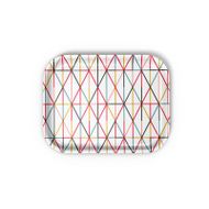 Classic Tray medium, Grid multicolour 