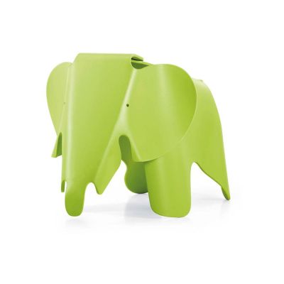 EEL Eames Elephant (Plastic), dark lime  Vitra.