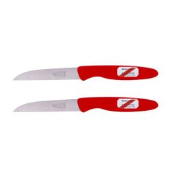 Blister Set2 Molenmes Roestvrij - Rood 2x 1756.325.60 