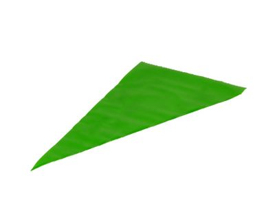 Poche à douille confort vert - 300x170 mm - rouleau 10 pièces