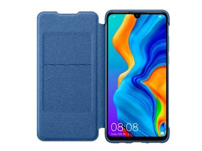 P30 lite Wallet Cover blue