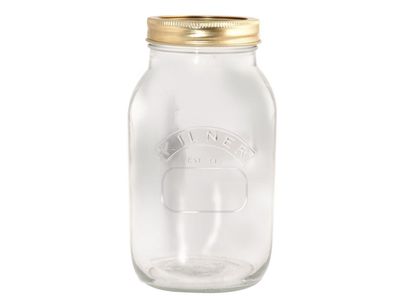 Glazen inmaakbokaal 1L