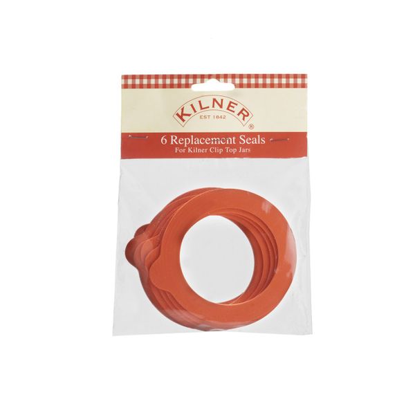 Set van 6 vervangrubbers voor bokalen van 0.35L-0.5L-1L-1.5 L& 2L 