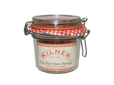 Ronde glazen bokaal met beugelsluiting 350ml