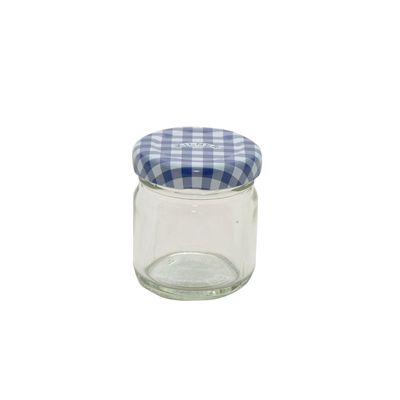 Ronde glazen bokaal met deksel 43ml  Kilner