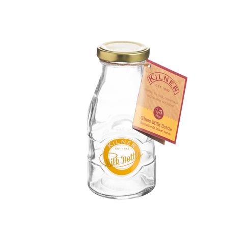 Glazen melkfles 189ml  Kilner