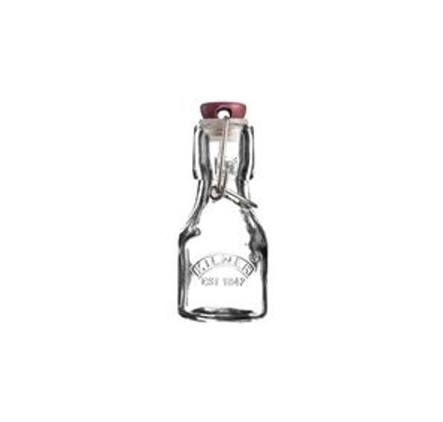 Mini ronde fles met beugelsluiting 70ml  Kilner