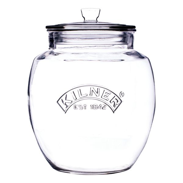 Kilner Universal glazen voorraadbokaal met klemdeksel 4L