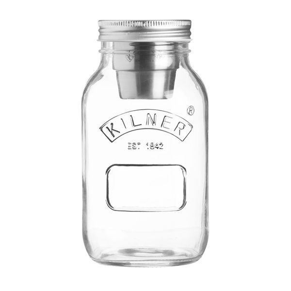 Kilner Glazen voorraadbokaal Food on the go 1L