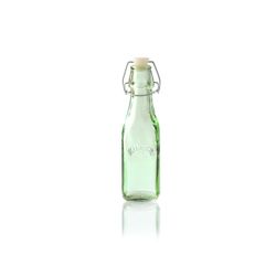 Kilner vierkante fles met beugelsluiting groen 250ml 