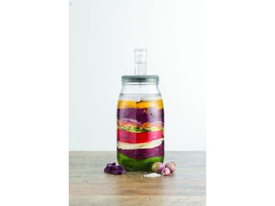 Set om te fermenteren uit glas 3L
