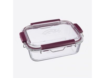 Fresh Storage rechthoekige glazen voorraaddoos 1.4L