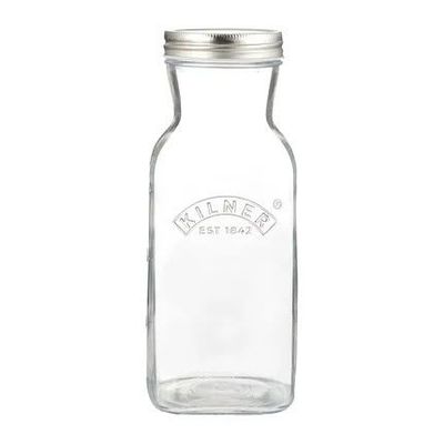 Glazen fles voor saus of sap 1L  Kilner