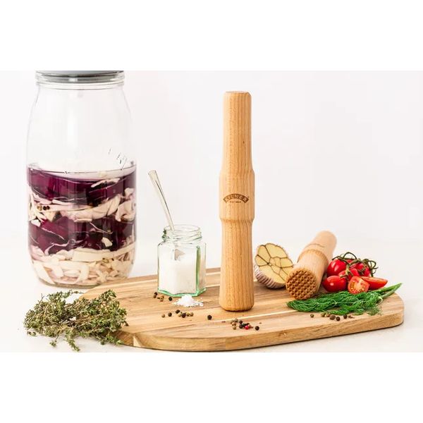 Kilner Fermentatie stamper hout 