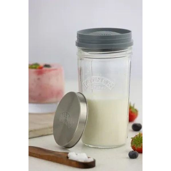 Kilner kefir set uit glas