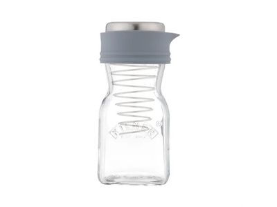 shaker pour vinaigrette en verre et inox 500ml