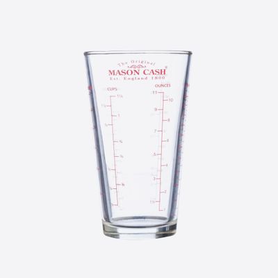 Classic Collection maatbeker uit glas 300ml  Mason Cash