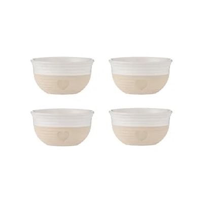 Rustic Charm set de 4 bols en céramique Ø 9.5cm (par 3pcs)  Mason Cash