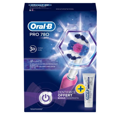 PRO 780 Pink + 3DWhite paste  Oral-B