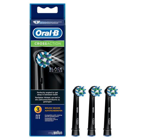 EB50-3BK Cross Action Refil Black  Oral-B