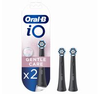 Têtes de brosse iO Gentle Care Noir, 2 pièces 