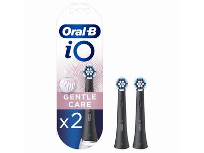 Têtes de brosse iO Gentle Care Noir, 2 pièces