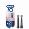 iO Gentle Care Opzetborstels Zwart, 2 Stuks 