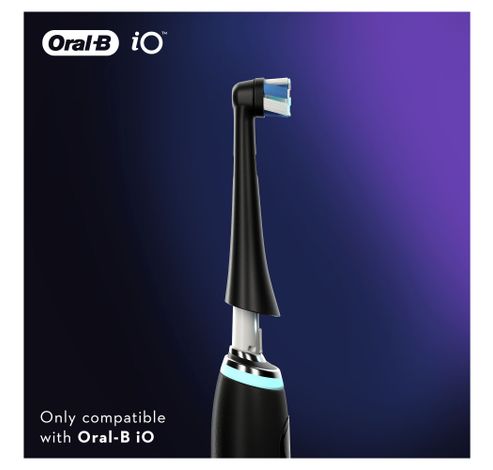 iO Ultimate Clean Opzetborstels Zwart 4 Stuks  Oral-B