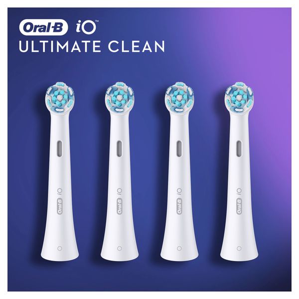 Oral-B iO Ultimate Clean Opzetborstels 4 Stuks 