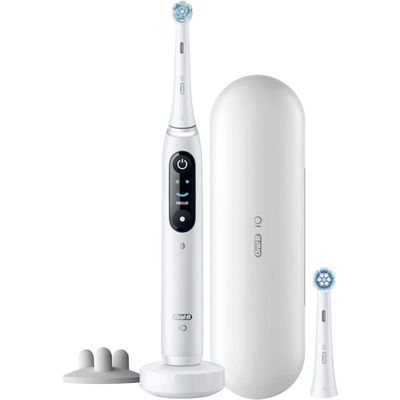 Brosse à dents électrique iO™ SERIES 8 Blanc Oral-B