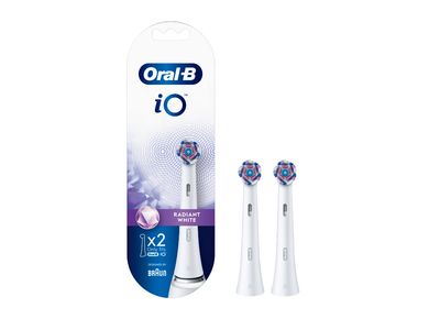  iO Radiant White Opzetborstels, 2 Stuks