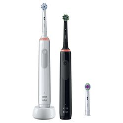 Oral-B Pro 3 3900 Duo Zwart/ Wit        