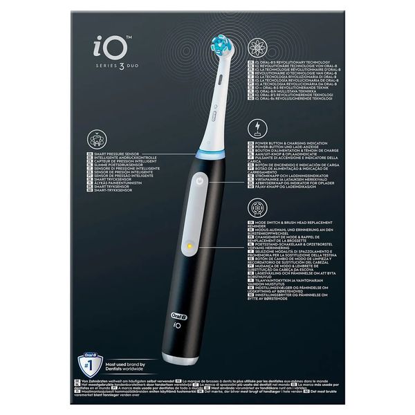 Oral-B iO 3 Zwart En Roze Elektrische Tandenborstel