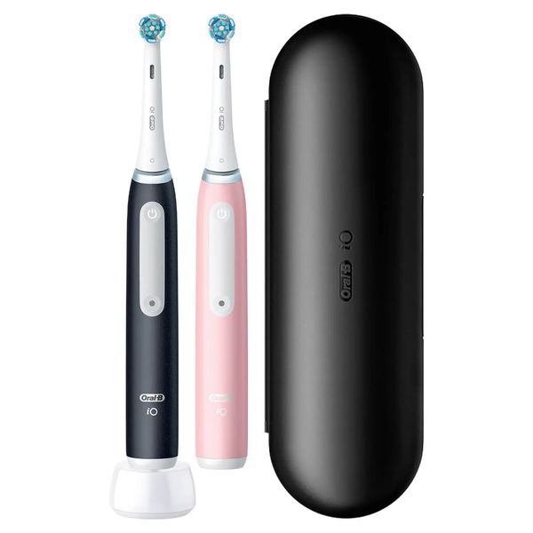 iO 3 Zwart En Roze Elektrische Tandenborstel Oral-B