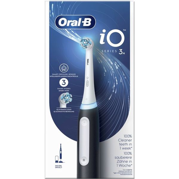 Oral-B iO 3N Zwarte Elektrische Tandenborstel