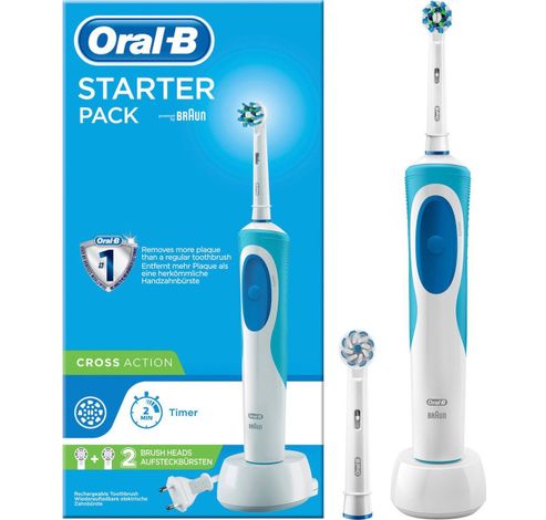 Pack de démarrage Vitality - avec 2ème recharge  Oral-B