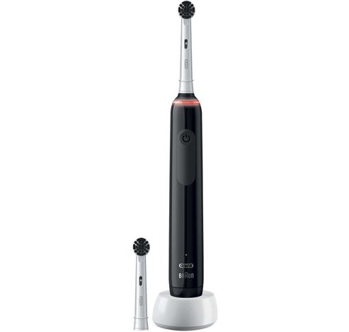 Pro 3 - 3000 Pure Clean Zwart + 1 extra opzetborstel  Oral-B