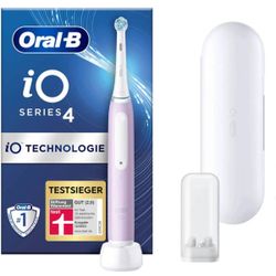 Oral-B iO Series 4 zacht elektrische tandenborstel Lavendel 