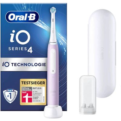 iO Series 4 zacht elektrische tandenborstel Lavendel   Oral-B