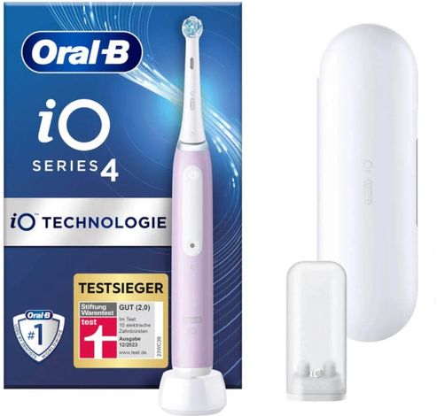 iO Series 4 zacht elektrische tandenborstel Lavendel   Oral-B