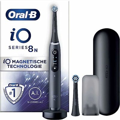 BRAUN IO SERIES 8N  BLACK ONYX (IN/OUT)  Oral-B