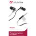 Cellularline In-ear HPH mosquito zwart/wit