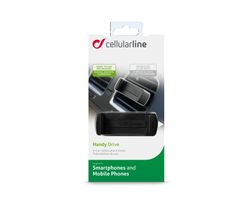 Autohouder handy drive zwart Cellularline