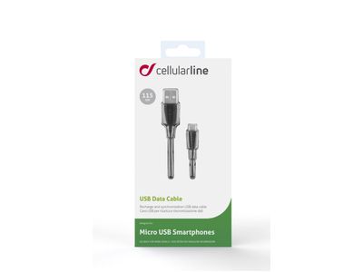 Data kabel micro-usb zwart