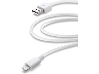 Data kabel Apple iPhone lightning (2m) wit