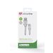 Cellularline Data kabel usb Apple lightning snel laden 60cm wit